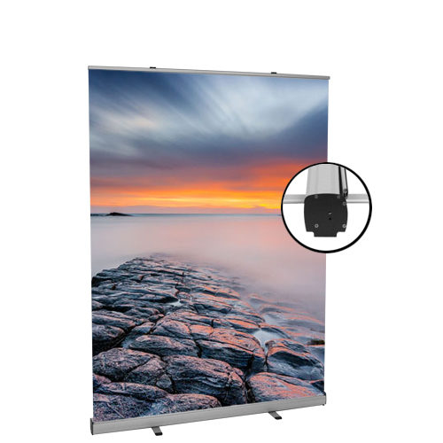 retractable banner stands