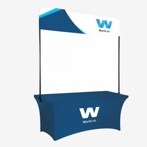 6ft Table Top Pole Banner display for tradeshow