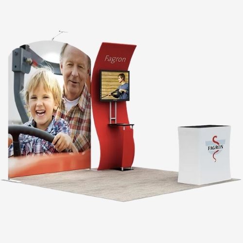 BOOTH 1010-10 Custom TRADE SHOW BOOTHS FOR EXHIBITION