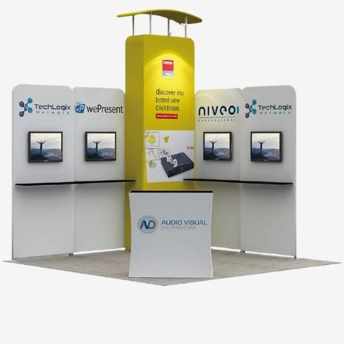 BOOTH 1010-22 Custom TRADE SHOW BOOTHS FOR EXHIBITION
