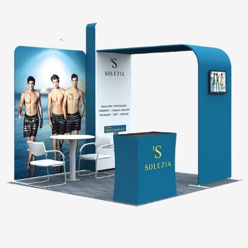 BOOTH 1010-23 Custom TRADE SHOW BOOTHS FOR EXHIBITION