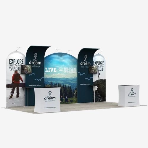 BOOTH 1020-01 Custom TRADE SHOW BOOTHS FOR EXHIBITION