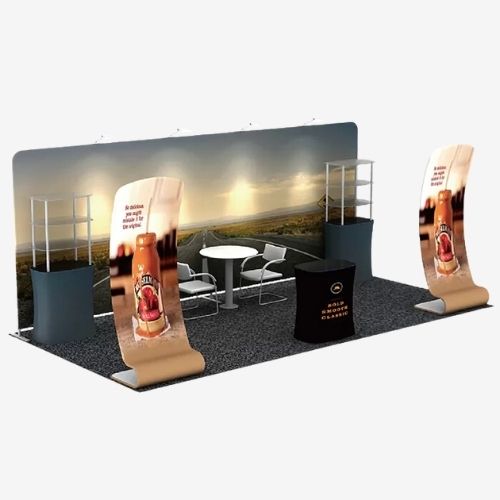 BOOTH 1020-07 Custom TRADE SHOW BOOTHS FOR EXHIBITION
