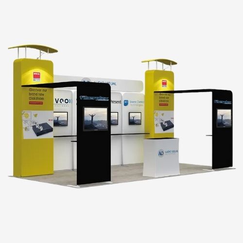 BOOTH 1020-09 Custom TRADE SHOW BOOTHS FOR EXHIBITION