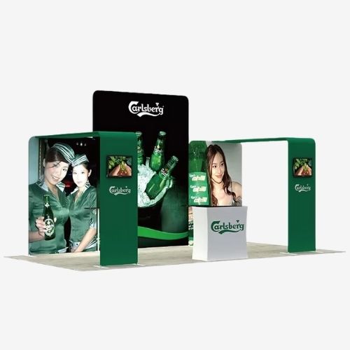 BOOTH 1020-18 Custom TRADE SHOW BOOTHS FOR EXHIBITION
