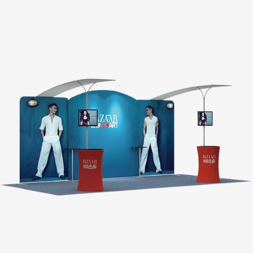 BOOTH 1020-20 Custom TRADE SHOW BOOTHS FOR EXHIBITION