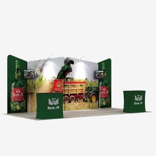 BOOTH 1020-21 Custom TRADE SHOW BOOTHS FOR EXHIBITION