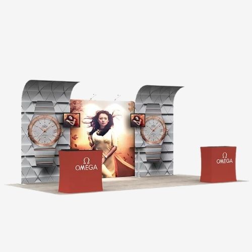 BOOTH 1020-23 Custom TRADE SHOW BOOTHS FOR EXHIBITION