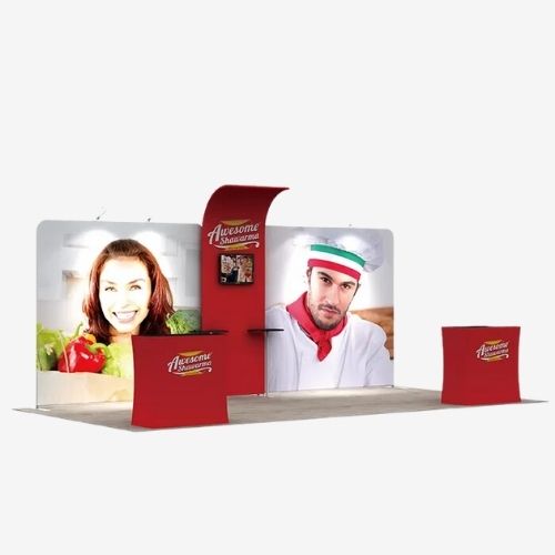 BOOTH 1020-32 Custom TRADE SHOW BOOTHS FOR EXHIBITION