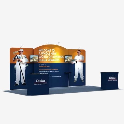 BOOTH 1020-35 Custom TRADE SHOW BOOTHS FOR EXHIBITION