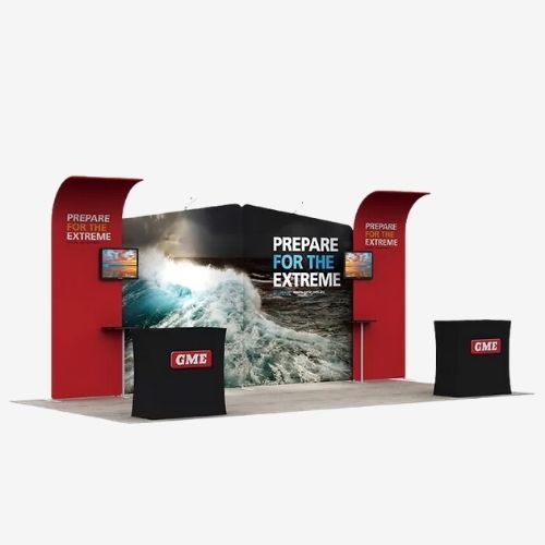 BOOTH 1020-37 Custom TRADE SHOW BOOTHS FOR EXHIBITION