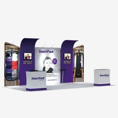 BOOTH 1020-39 Custom TRADE SHOW BOOTHS FOR EXHIBITION