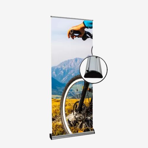 Custom Barracuda 31″ Banner Stand