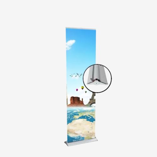 Custom Blade 15″ Banner Stand