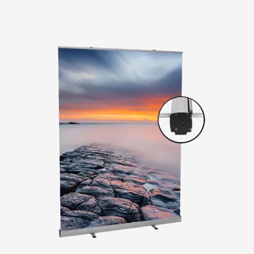 Custom Econo 59″ Banner Stand