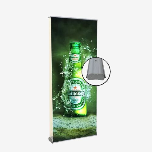 Custom Orient DOUBLE 35″ Banner Stand