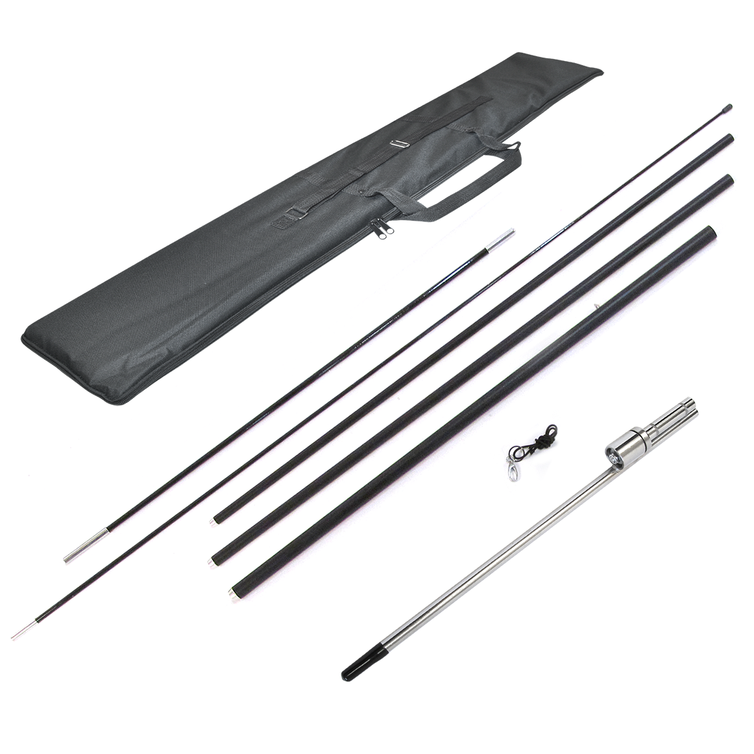 Each custom printed flags is included with this items