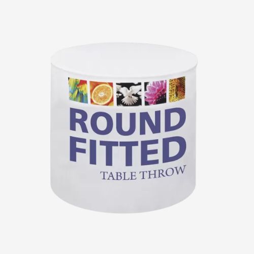 Full Colour Fitted Round Table Cover